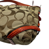 COACH SIGNATURE STAR CHARM SHOULDER BAG