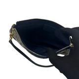 DIOR NAVY TROTTER MINI SADDLE BAG
