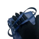 BOTTEGA VENETA BLUE LEATHER CROSSBODY BAG