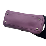 SALVATORE FERRAGAMO PURPLE LEATHER