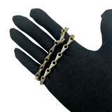 CELINE TRIOMPHE ROSETTE FLAP BAG