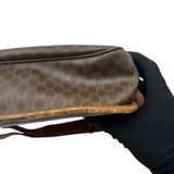 CELINE MACADAM CANVAS CROSSBODY BAG