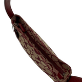 COACH SIGNATURE RED MINI SHOULDER BAG