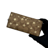COACH SIGNATURE STAR-PRINT POUCH