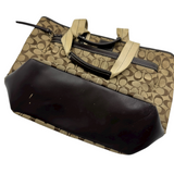 COACH SIGNATURE CANVAS TOTE BAG