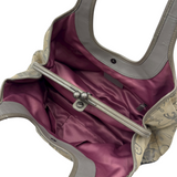 COACH SIGNATURE HORSE & CARRIAGE LARGE HOBO BAG