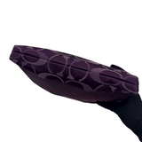 COACH SIGNATURE STRIPE PURPLE CROSSBODY BAG