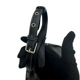 COACH BLACK SIGNATURE WAIST BAG