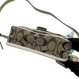 COACH SIGNATURE MINI CROSSBODY WITH SCARF