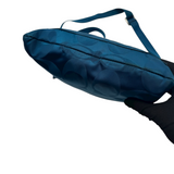 COACH NYLON SIGNATURE BLUE CROSSBODY BAG