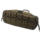 COACH SIGNATURE STRIPE TOTE BAG