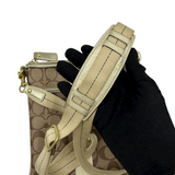 COACH STRIPE SIGNATURE CROSSBODY BAG