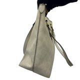 COACH LIGHT SIGNATURE ZIP TOTE BAG