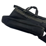 COACH BLACK NYLON WEEKENDER SHOULDER BAG