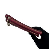 COACH SIGNATURE KHAKI & PINK COIN PURSE