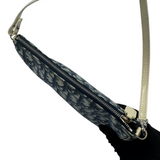 DIOR NAVY TROTTER SADDLE BAG