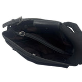 COACH BLACK NYLON SHOULDER BAG