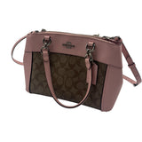COACH PINK SIGNATURE SATCHEL
