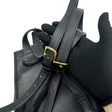 COACH BLACK LEATHER MINI BACKPACK