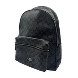 COACH BLACK SIGNATURE BACKPACK