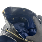 COACH BLACK MADISON PHOEBE LEATHER BAG