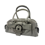 COACH SOHO BOSTON BOWLING WHITE HANDBAG