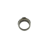 CHROME HEARTS FLORAL CROSS RING (US 8)
