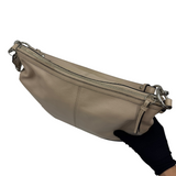 COACH LEATHER BEIGE SHOULDER BAG