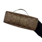 COACH SIGNATURE CANVAS SHOULDER BAG