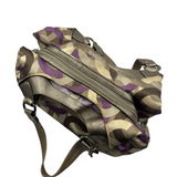 COACH MADISON OP ART PURPLE MAGGIE SHOULDER BAG