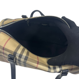 BURBERRY VINTAGE CHECK BARREL BAG