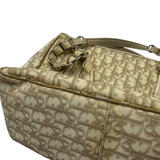 CHRISTIAN DIOR ROMANTIC TROTTTER BEIGE SHOULDER BAG