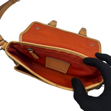 COACH SIGNATURE BUCKLE SHOULDER BAG