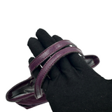 COACH PURPLE SIGNATURE SEQUIN TOTE BAG