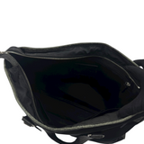 COACH BLACK NYLON WEEKENDER SHOULDER BAG