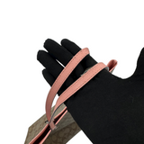 COACH SIGNATURE PINK TRIM TOTE BAG