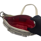 COACH GOLD SIGNATURE CROSSBODY BAG