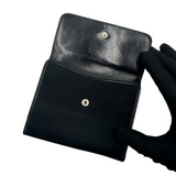 FENDI BLACK BUCKLE SMALL WALLET