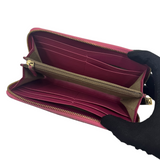 FENDI PINK ZIP-AROUND WALLET