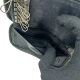 PRADA BLACK NYLON KEY POUCH
