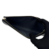 LOUIS VUITTON BLACK EPI POCHETTE ACCESSOIRES