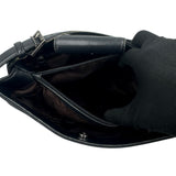 COACH BLACK NYLON SHOULDER BAG