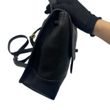 COACH BLACK LEATHER MINI BACKPACK