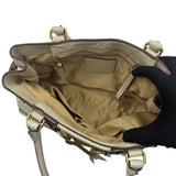 COACH WHITE LEATHER SHOULDER BAG