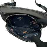 COACH LEATHER BLACK BELT BAG