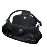 DIOR VINTAGE TRAVELER BLACK HANDBAG