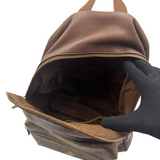 COACH SIGNATURE BROWN BACKPACK