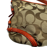 COACH SIGNATURE STAR CHARM SHOULDER BAG