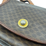 CELINE MACADAM CANVAS CROSSBODY BAG