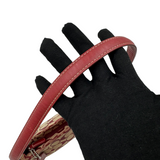 COACH SIGNATURE RED MINI SHOULDER BAG